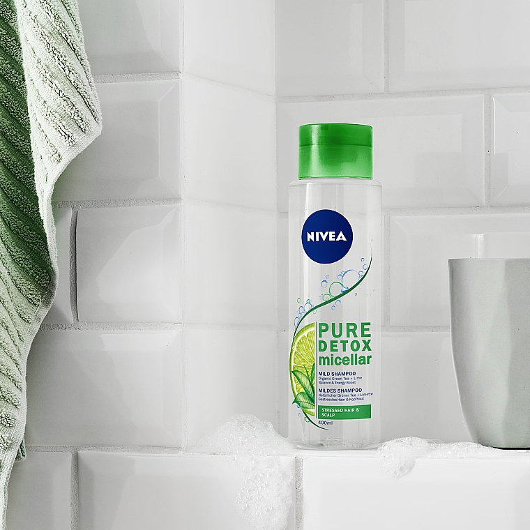 nivea pure clean szampon