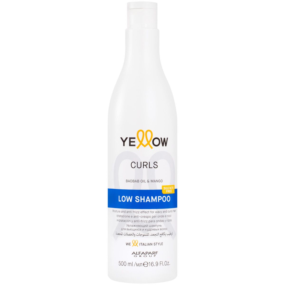 yellow curly szampon do włosów kręconych 500ml