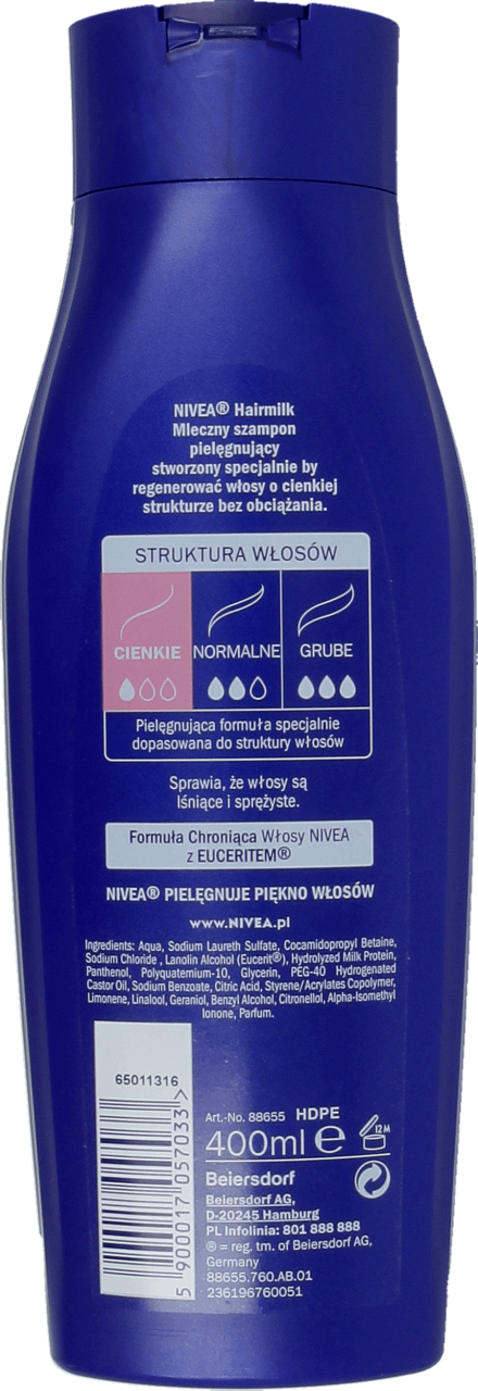 szampon mleczny nivea rossmann