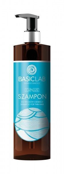 basiclab capillus szampon do włosów cienkich 300 ml