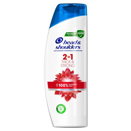 head&shoulders szampon 2w1 z odżywką przeciwłupieżowy thick&strong