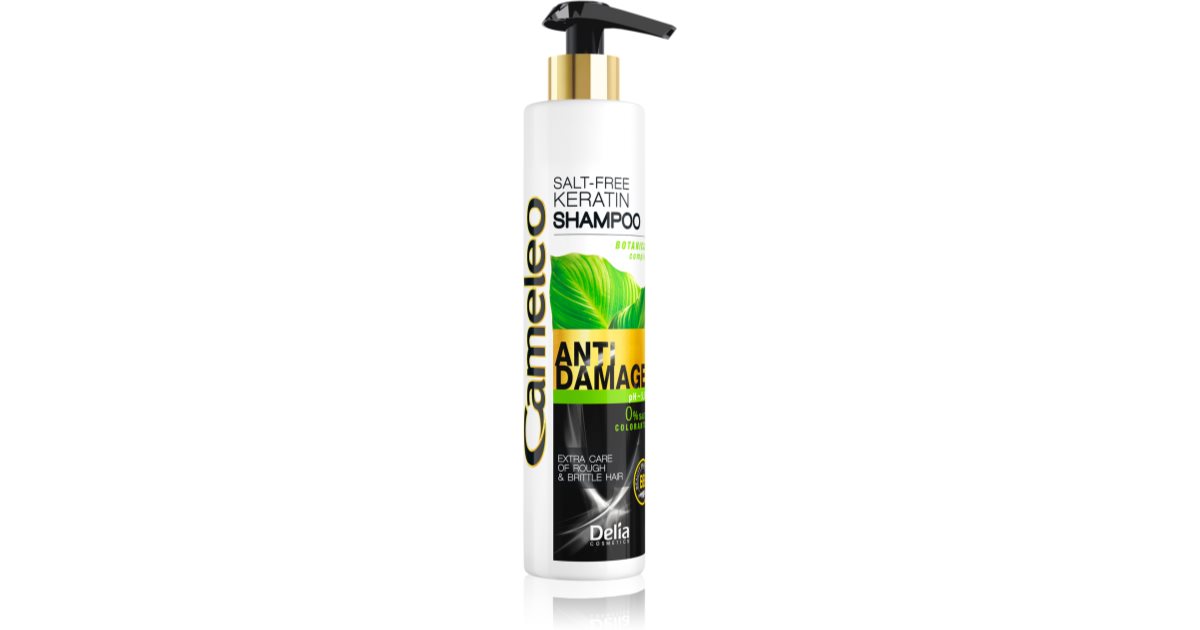 delia cosmetics cameleo bb szampon po prostowaniu