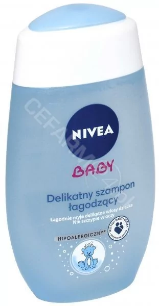 delikatny szampon łagodzący nivea