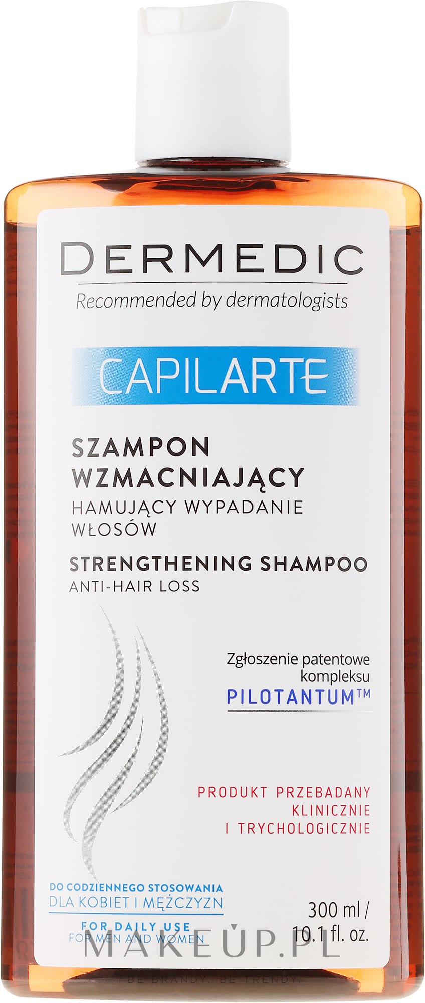 dermedic capilarte szampon wzmacniający hamujący wypadanie włosów 300 ml