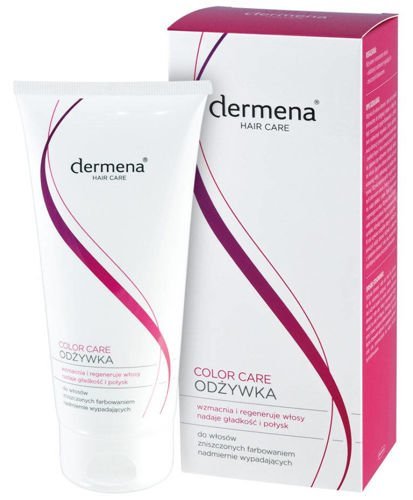 dermena color care odżywka do włosów zniszczonych wizaz