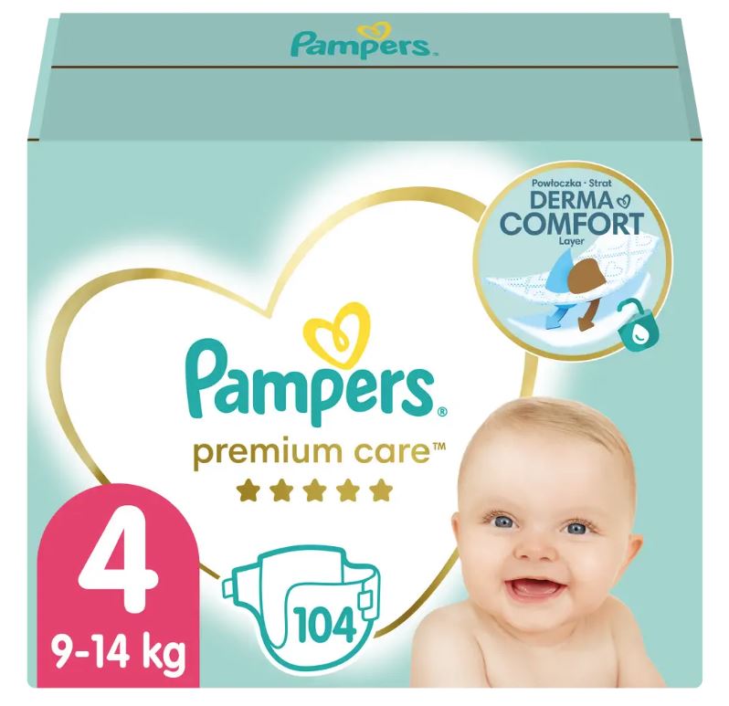 pampers 4 plus miesieczny zapas