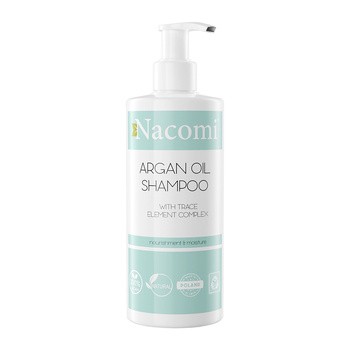 nacomi argan shampoo szampon wzmacniający