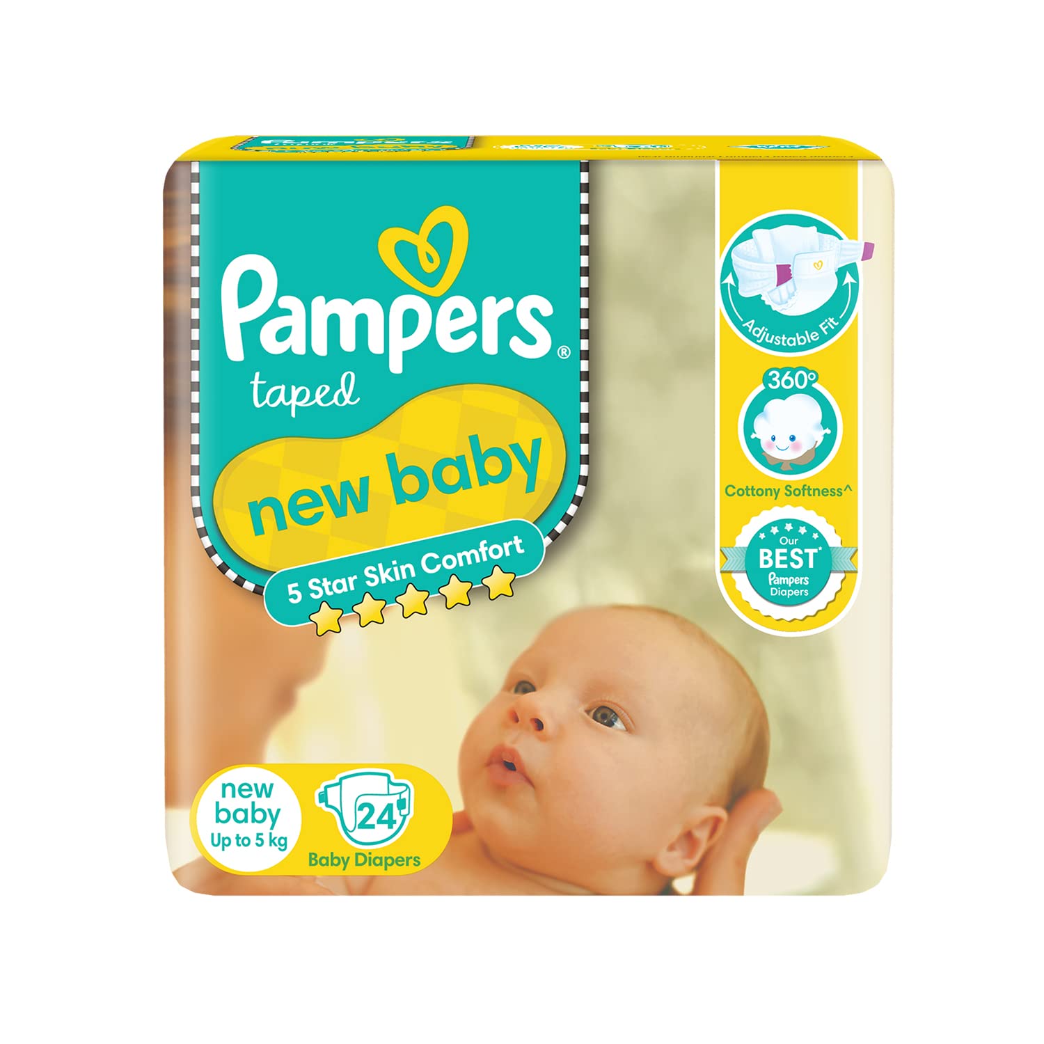 newborn baby pampers