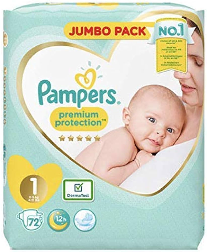 dla noworodka pampers 1 czy 2