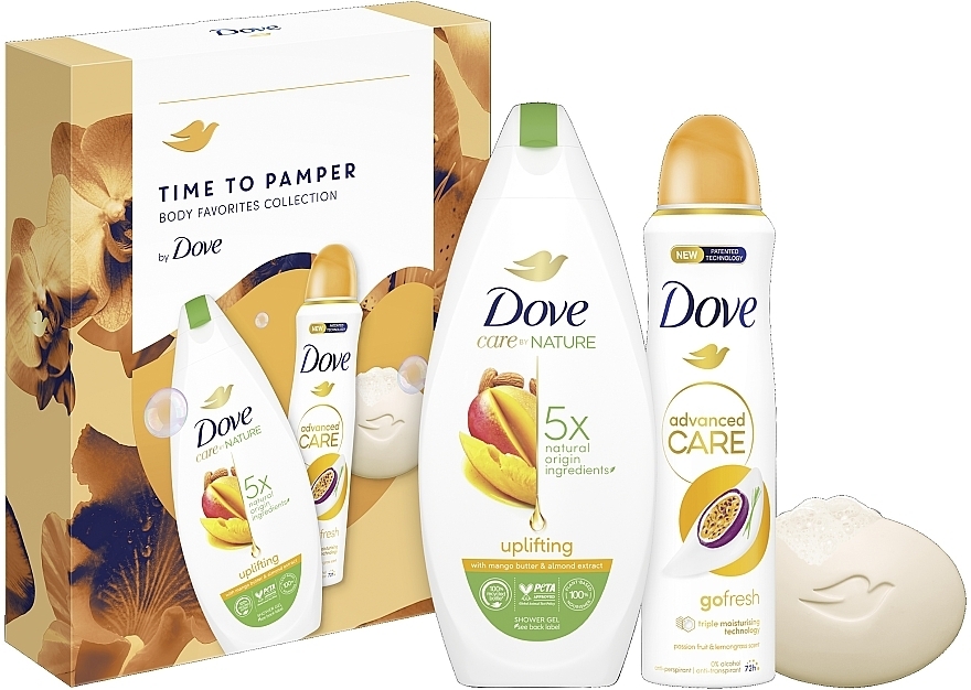 dove pampering zestaw