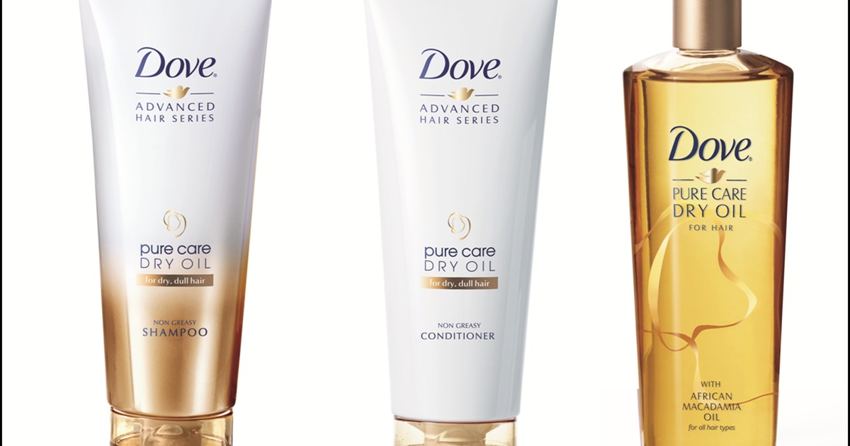 dove pure care dry oil odżywka do włosów