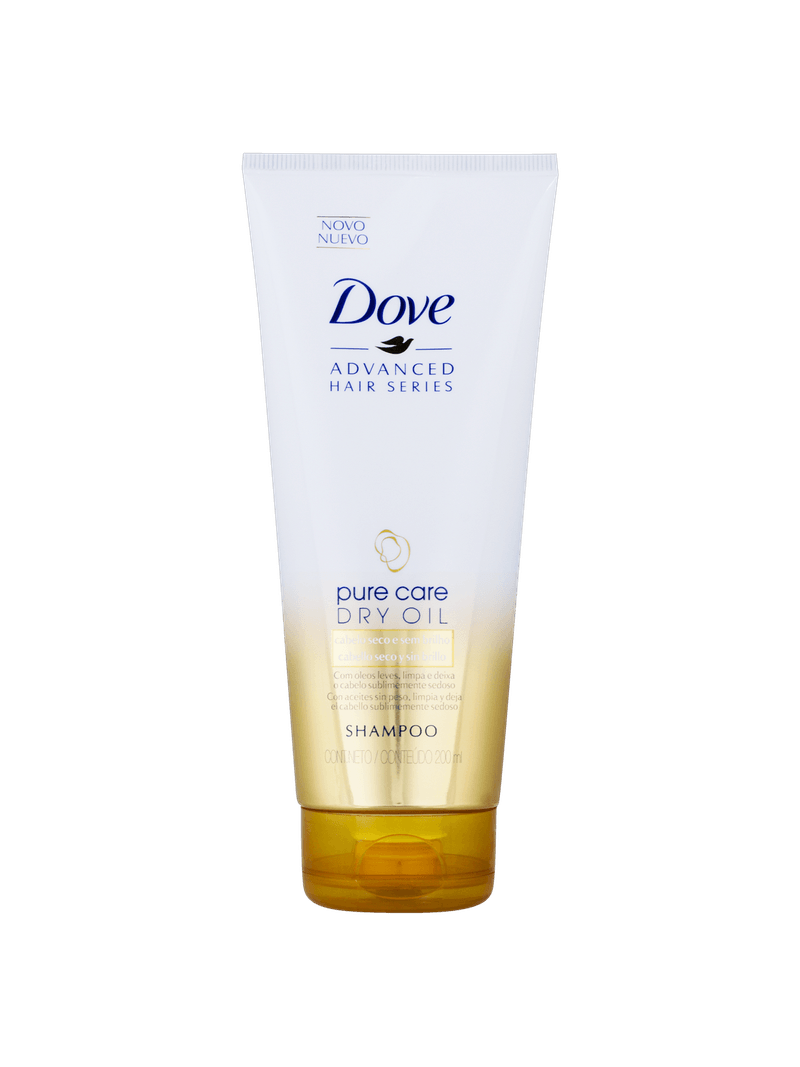 dove pure care dry oil szampon