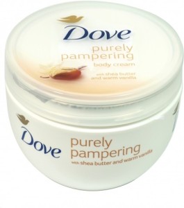 dove purely pampering body cream