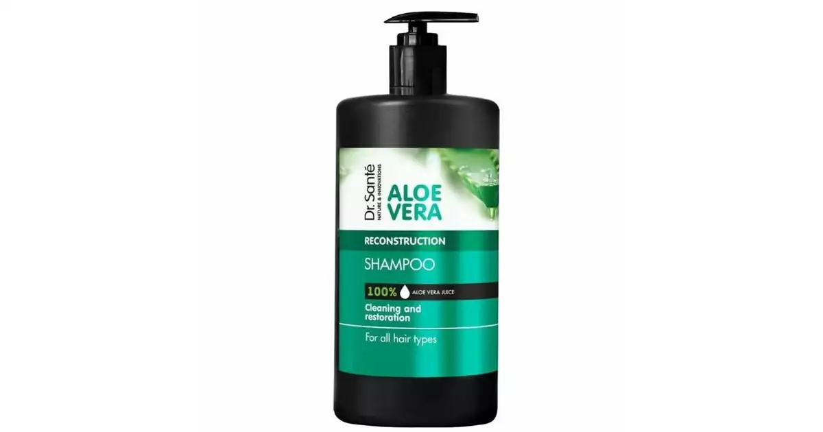 dr santé szampon dr sante szampon aloesowy z keratyną 1l