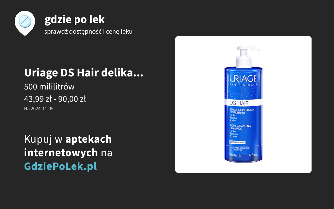 ds hair delikatny szampon regulujący