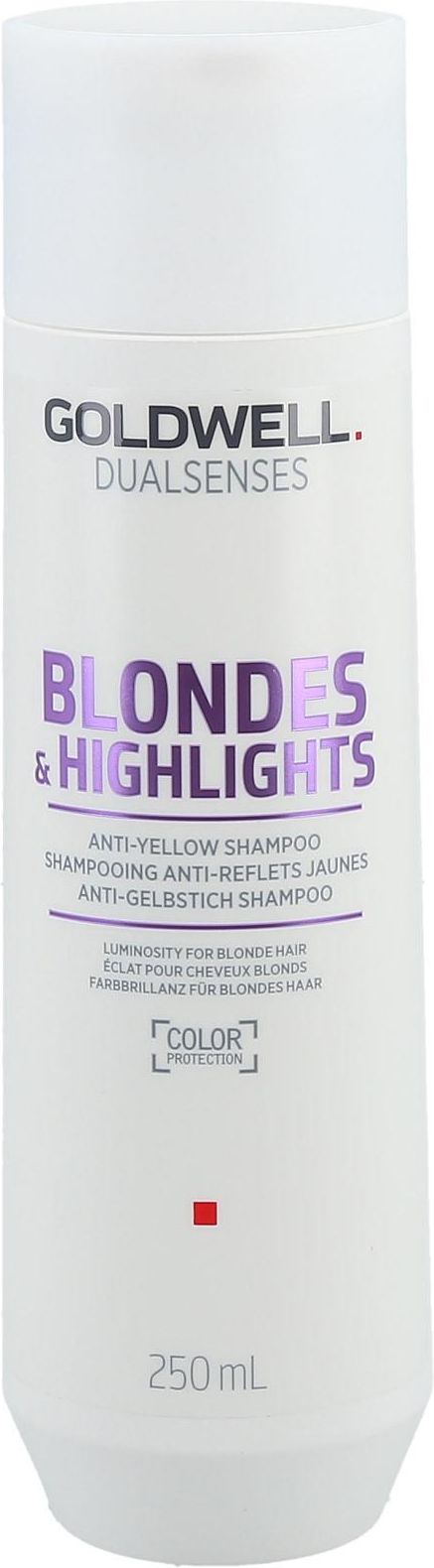 dualsenses blondes & highlights shampoo szampon niwelujący żółty odcień włosów