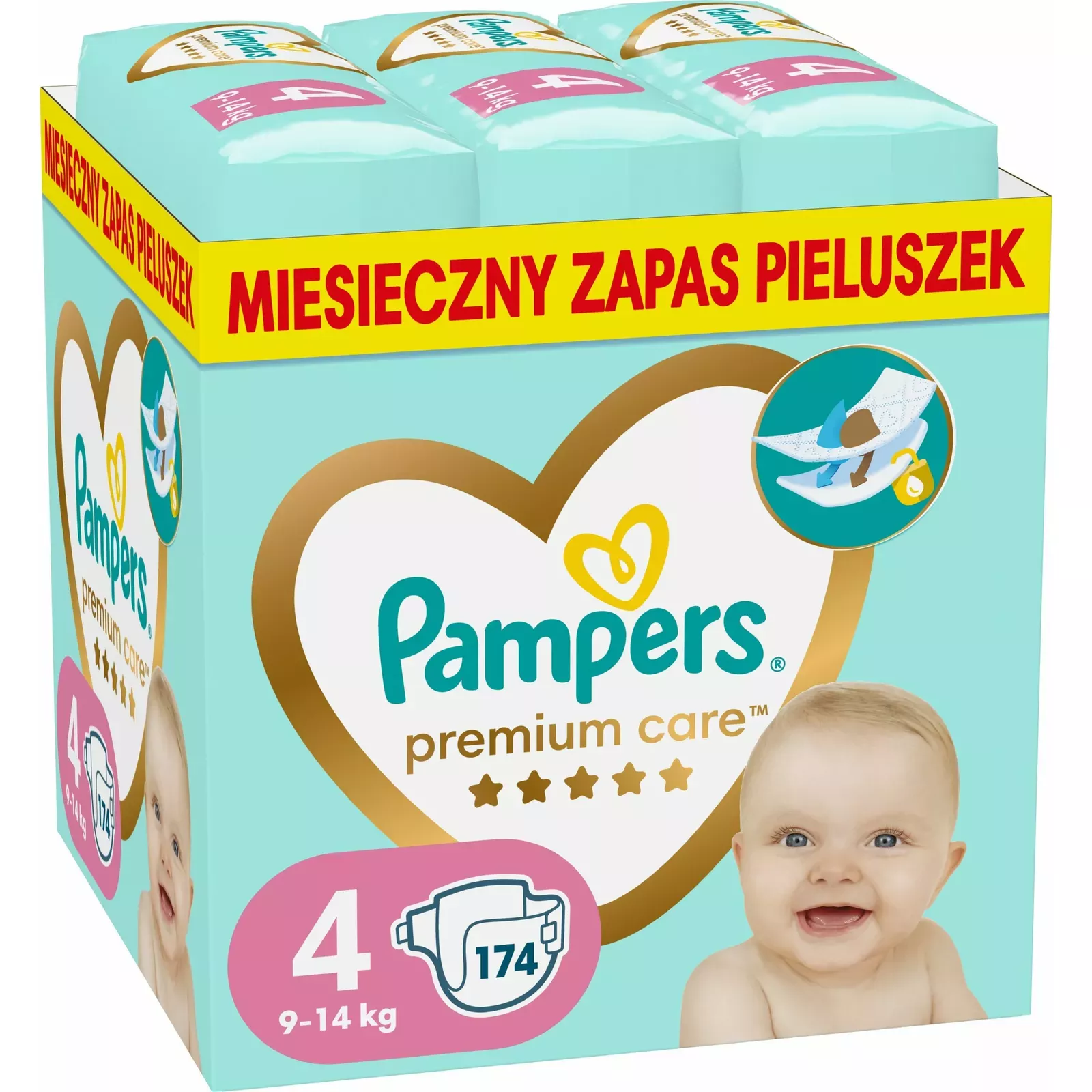 pampersy pampers premium care 4