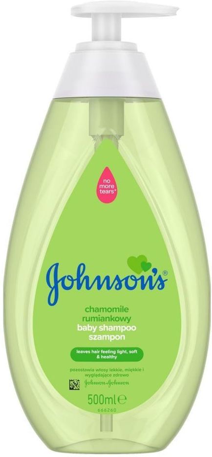 johnson baby szampon w piance natura