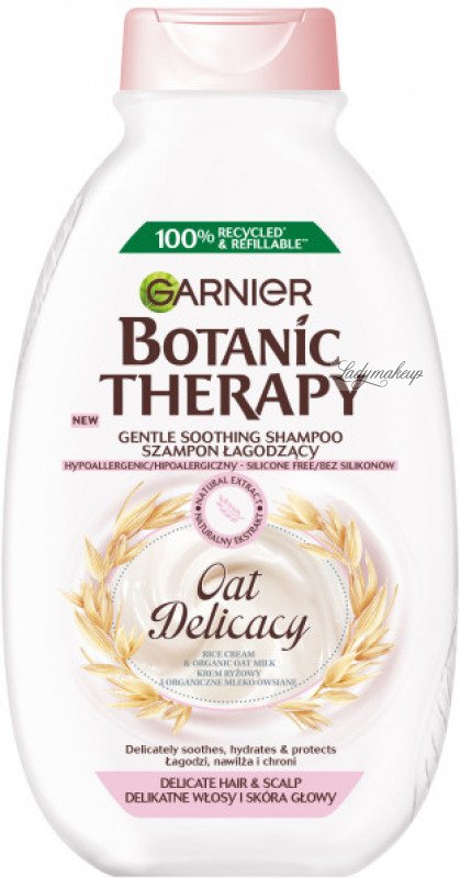 garnier botanic therapy szampon hair mask