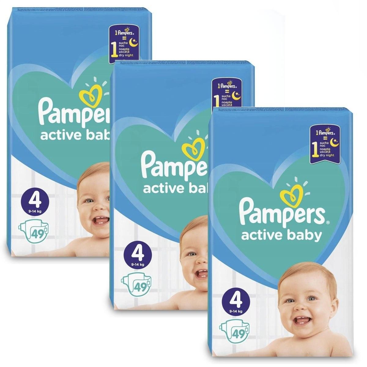 pieluchy pampers 4 ceneo 147 sztuk