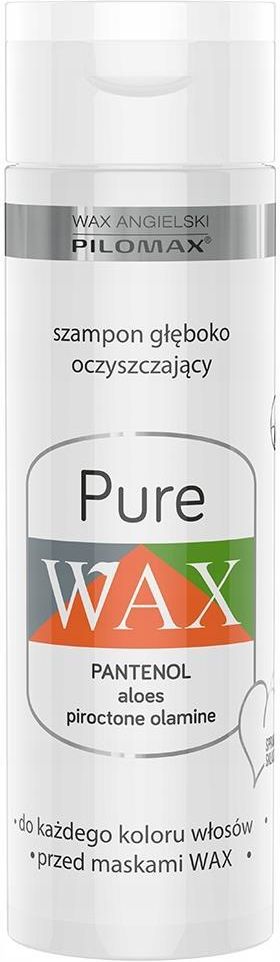 szampon głęboko oczyszczający wax