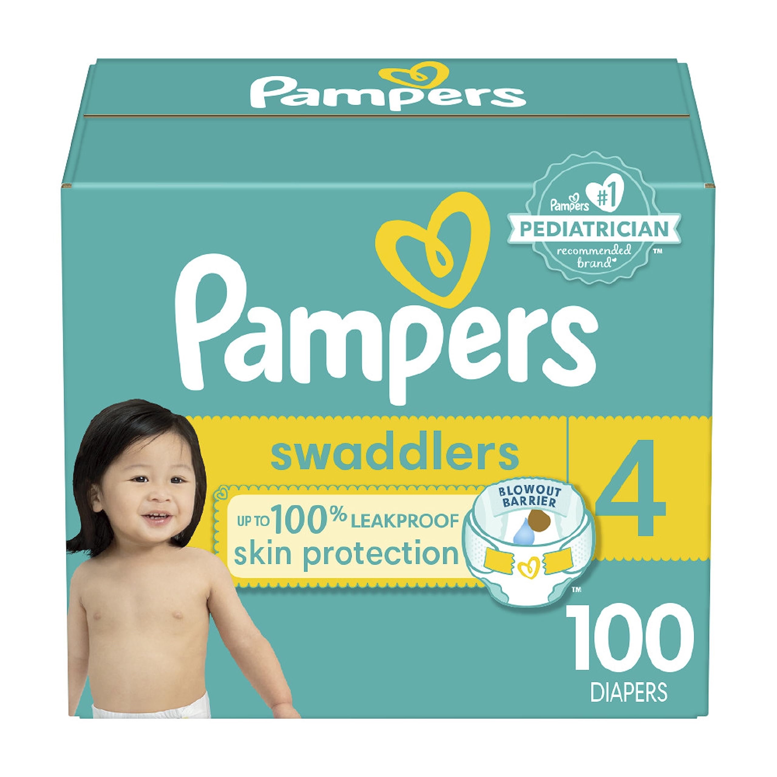 pampers actieve baby 4