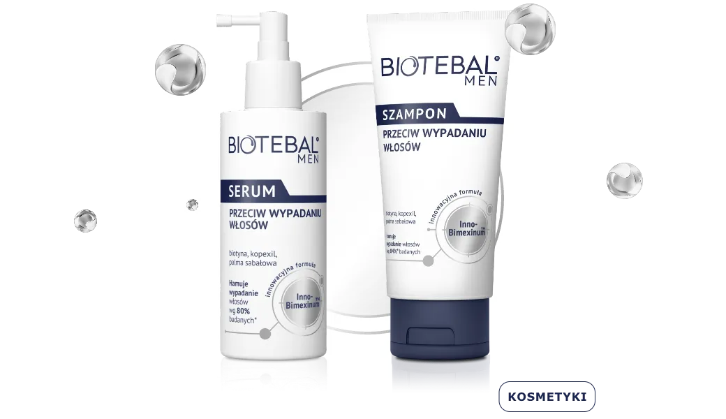 biotebal men serum i szampon czy można stosowac razem