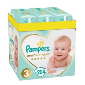 pampers premium care 3 204