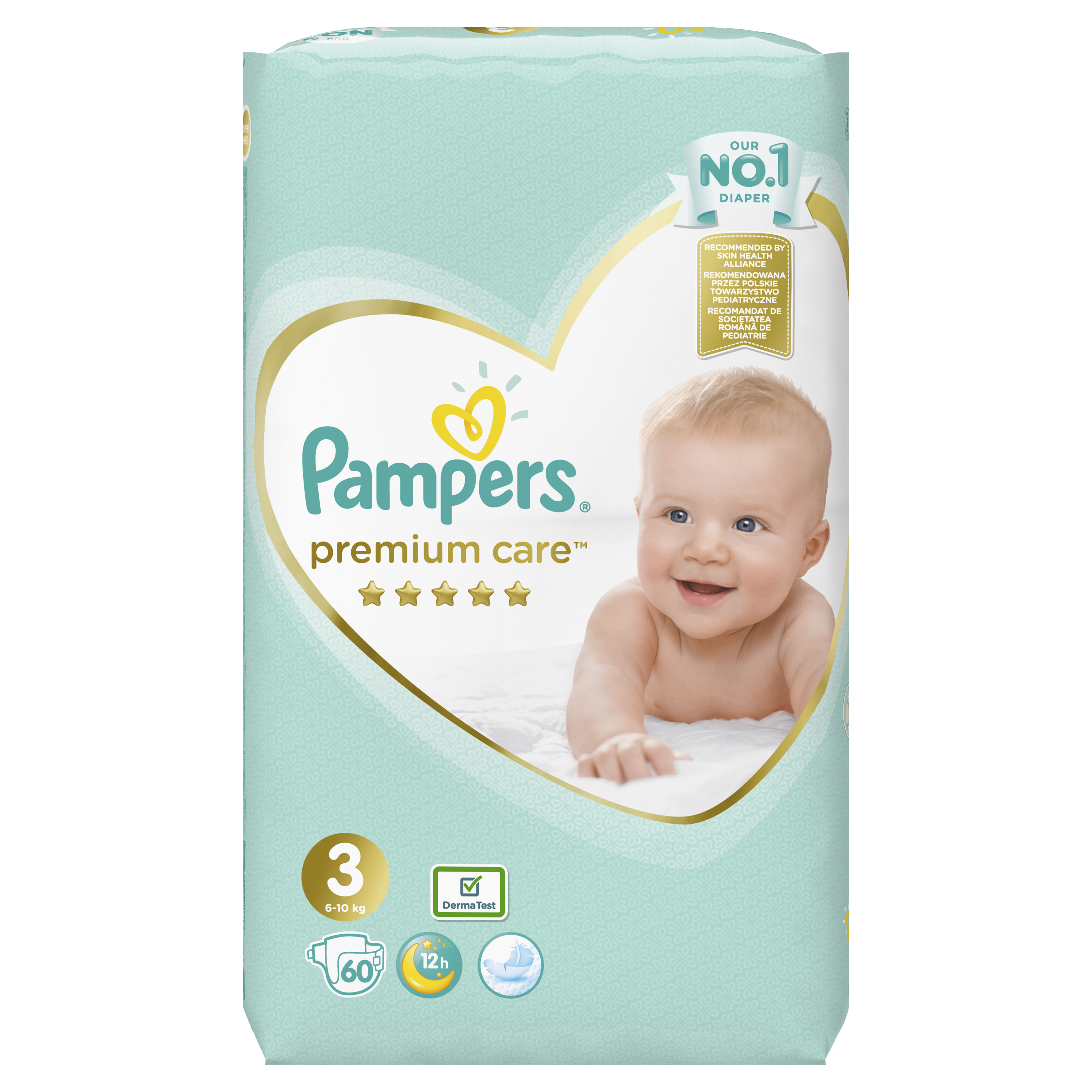 pampers premium care 3 midi 4-9kg 60 erhfbyf