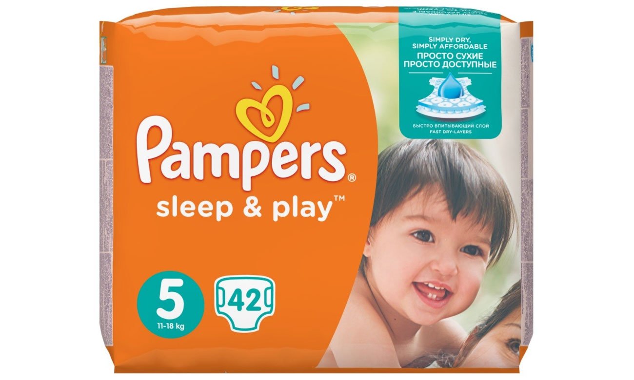 pampers pieluchy sleep&play