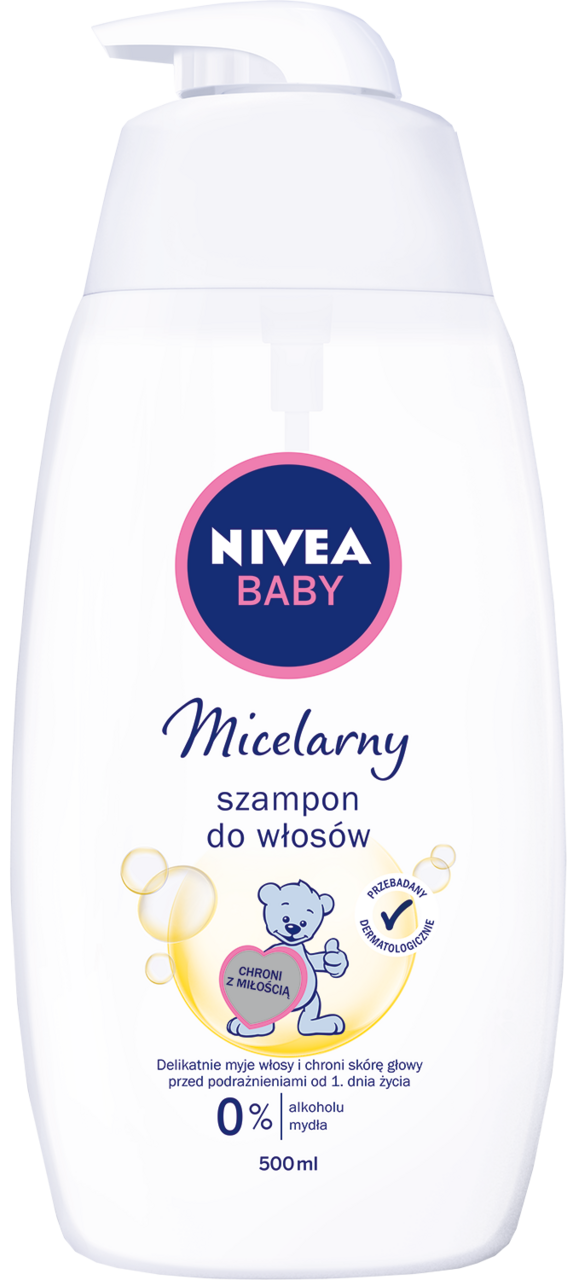 nivea baby szampon micelarny skla