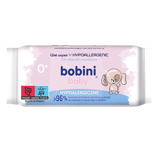 chusteczki nawilżane bobini