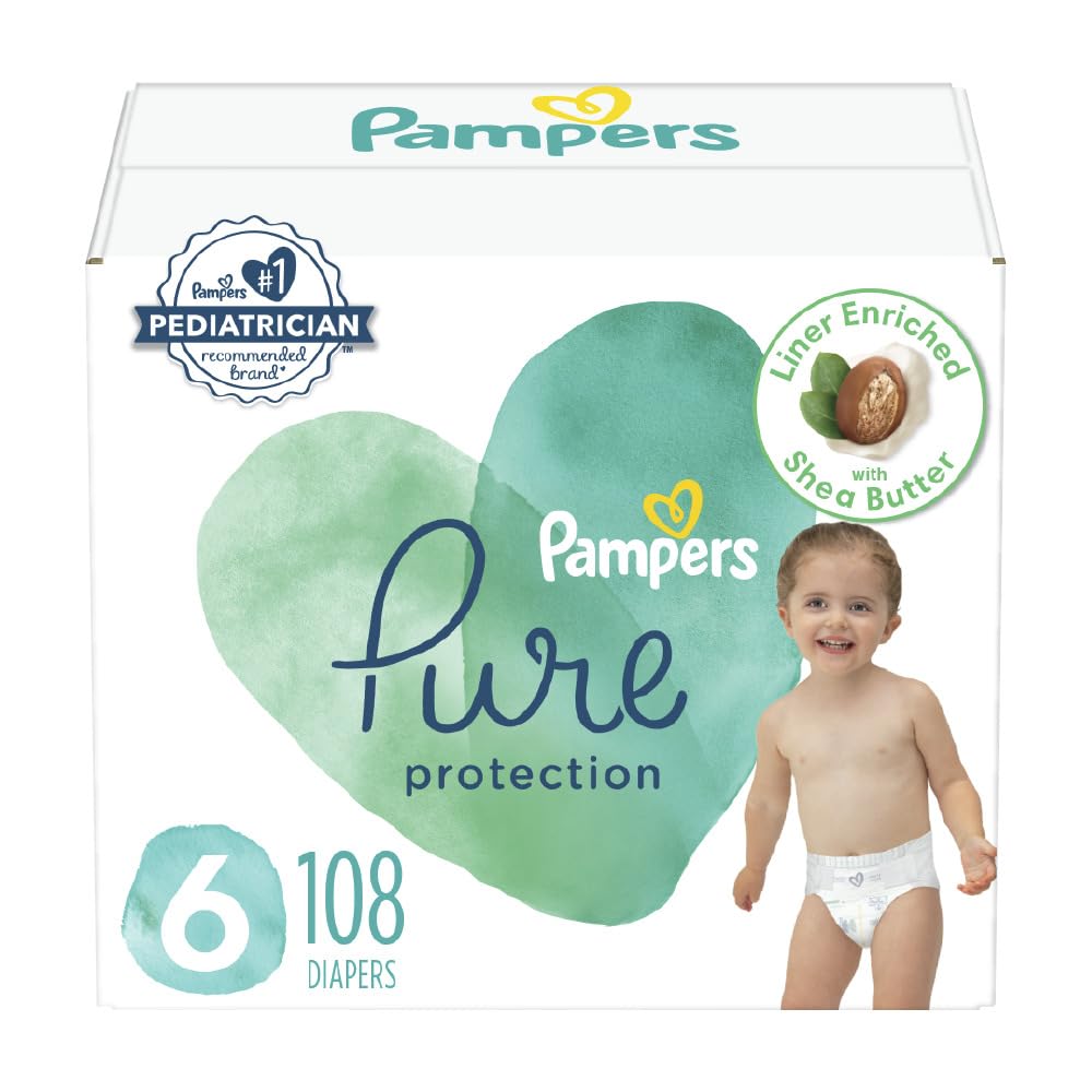 pampers pure protection size 6