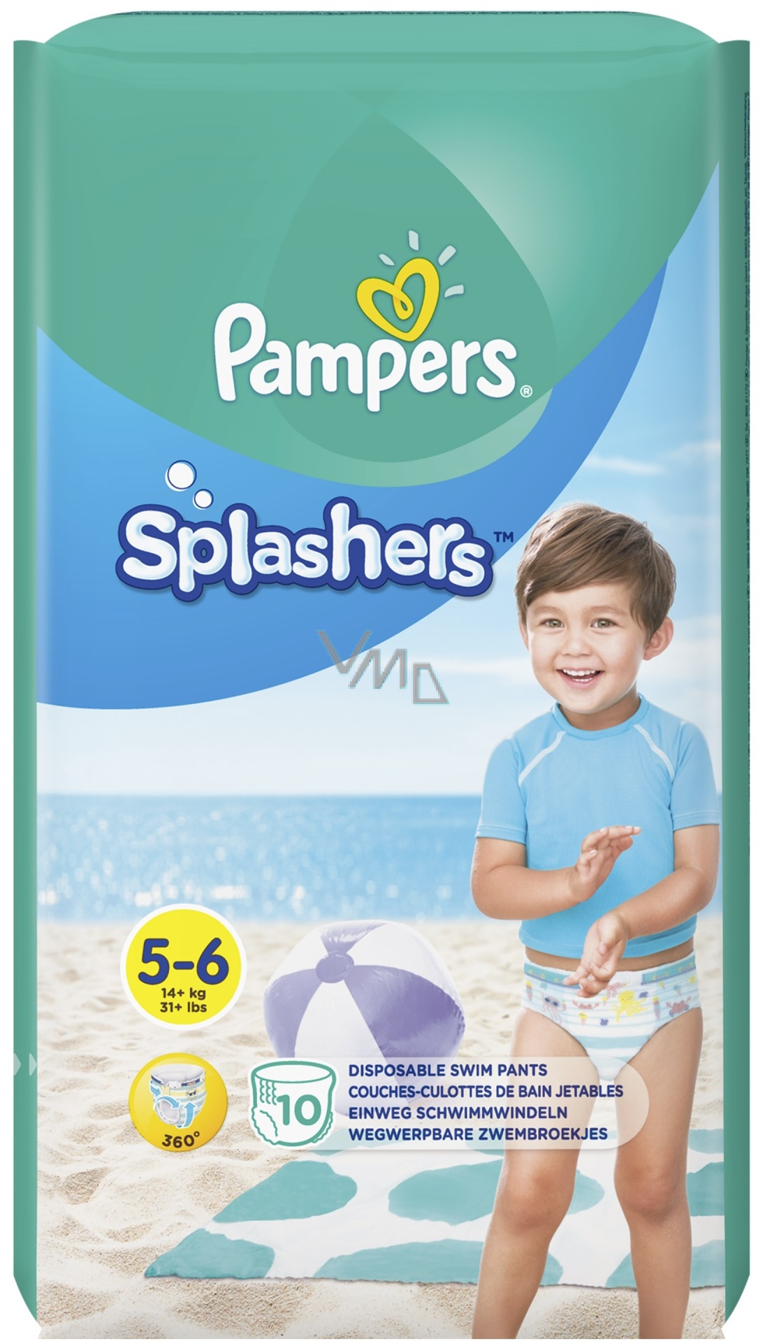 pampers splashers 5-6 cena