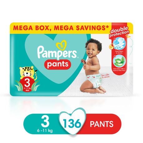 pampers pants 3 box