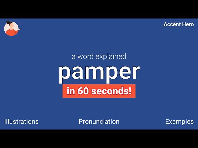 pamper meaning in tamil