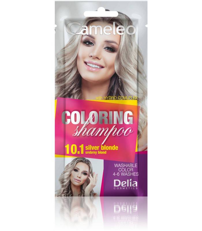 ameleo szampon koloryzujący 10.1 srebrny blond