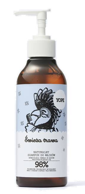 yope naturalny szampon świeża trawa