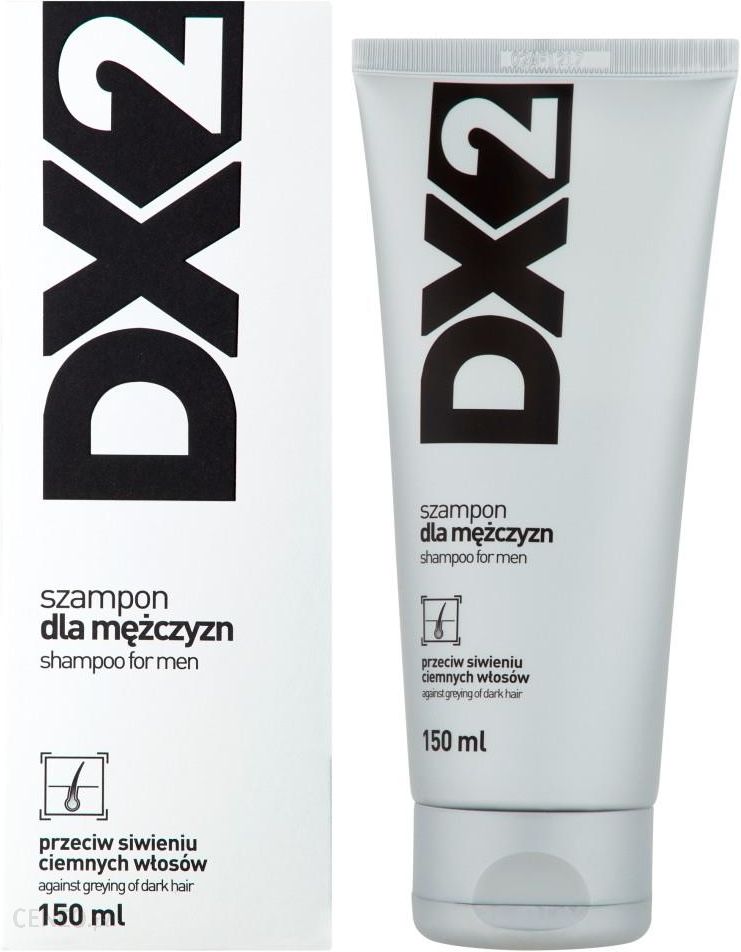 dx2 szampon przeciw siwieniu ciemnych włosów dla mężczyzn 150ml