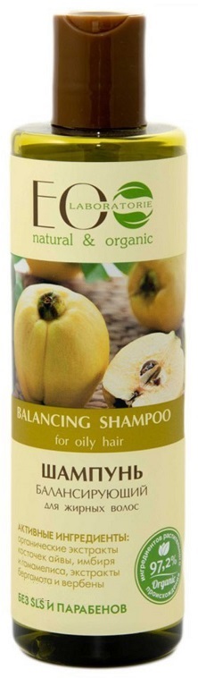 ecolab zrównoważony szampon do przetłuszczających się włosów 250 ml