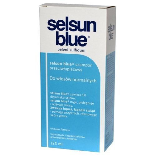 selsun blue szampon przeciwłupieżowy do włosów tłustych 200ml