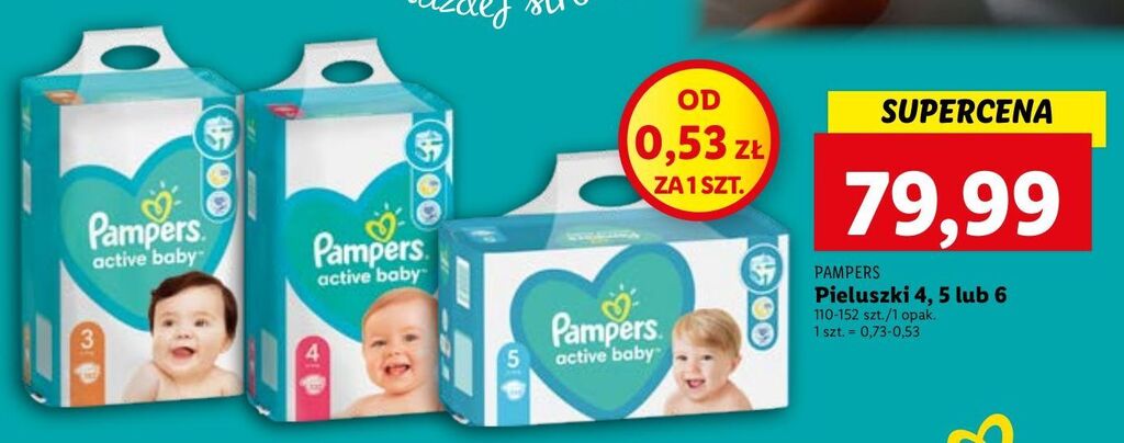 pampers active baby 4 lidl