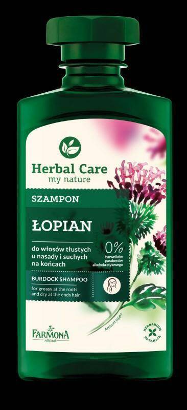 szampon herbal care lopian