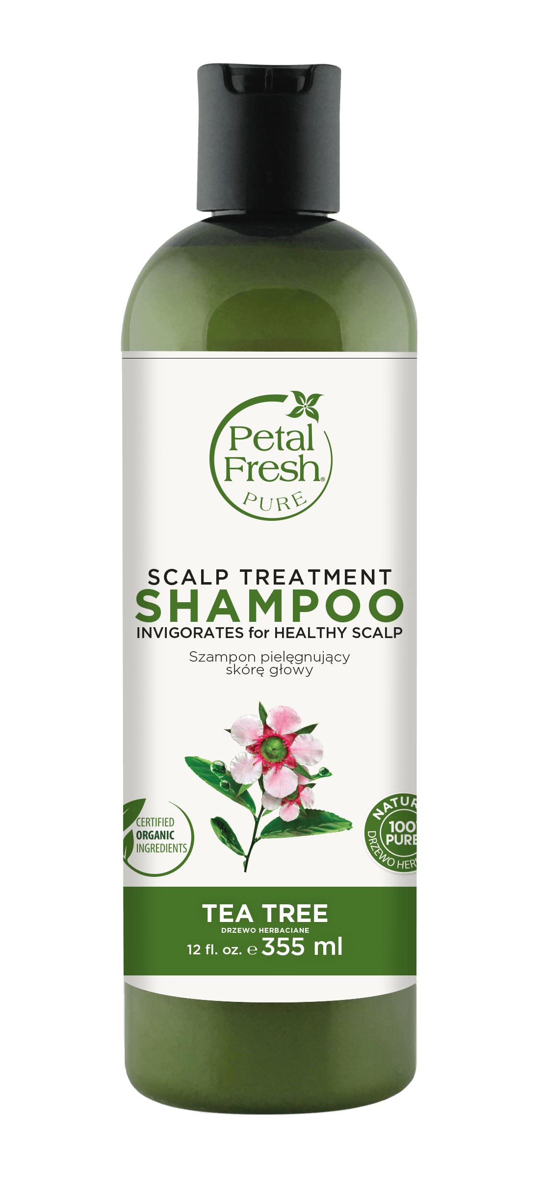 szampon do włosów tea tree scalp treatment shampoo petal fresh