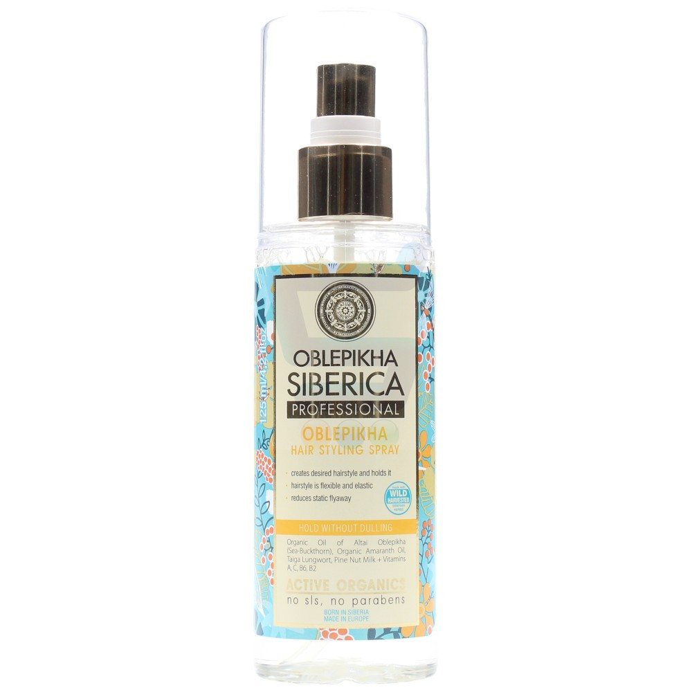 natura siberica rokitnikowy spray odżywka do układania włosów 125ml