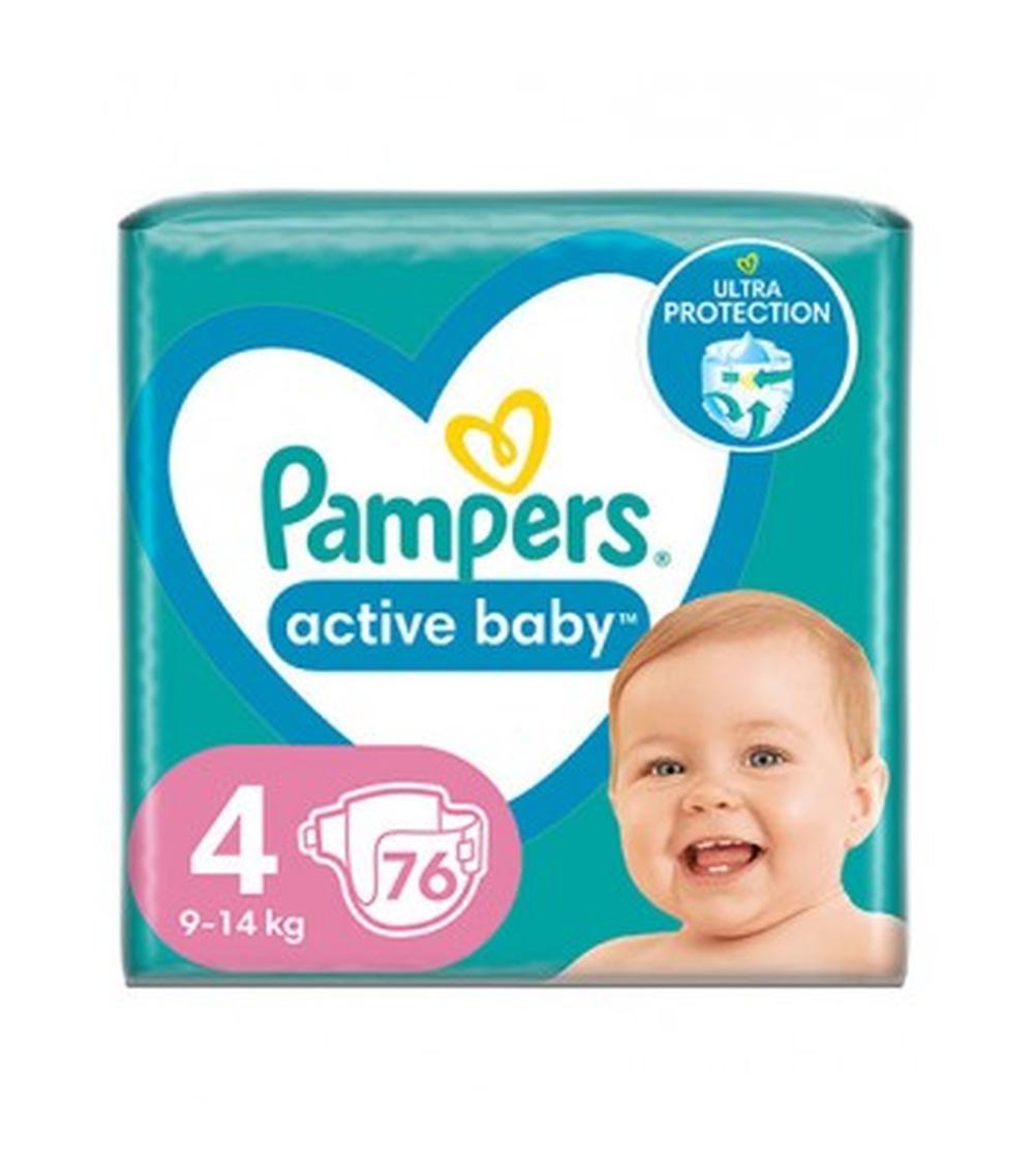 pampers active baby 4 50 sztuk