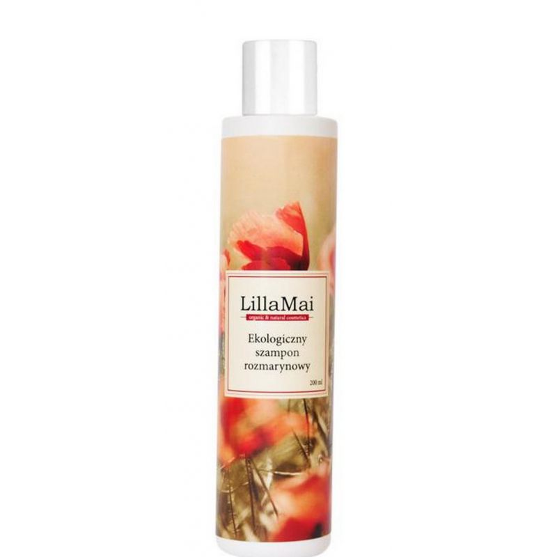 ekologiczny szampon rozmarynowy 200 ml lillamai