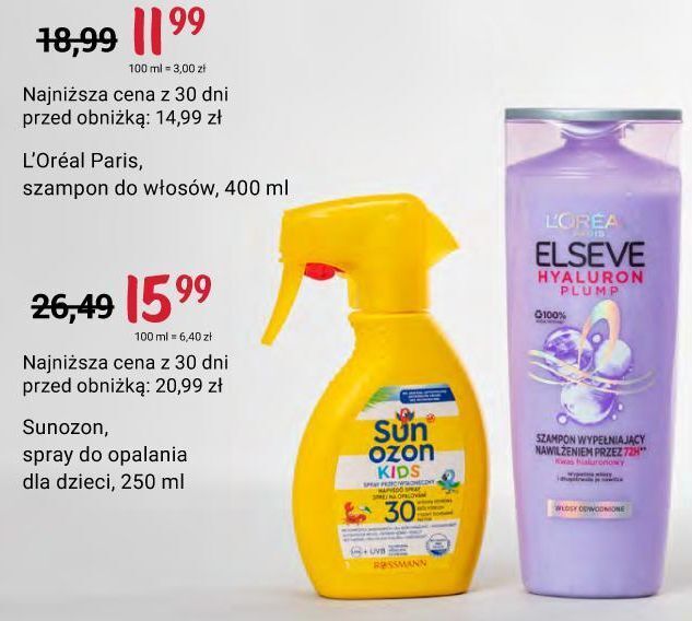 elseve szampon men rossmann