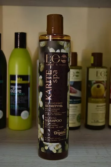 eo lab karite spa szampon przywracający równowagę włosów tłustych