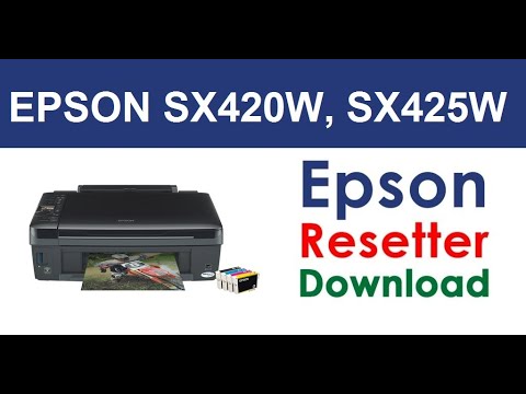 epson sx425w reset pampers